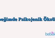 Bebeğimde Psikojenik Öksürük