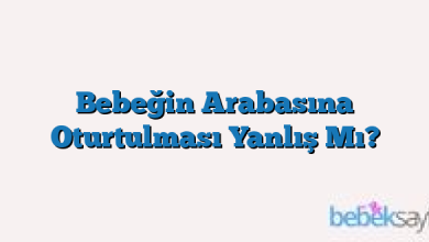 Bebeğin Arabasına Oturtulması Yanlış Mı?