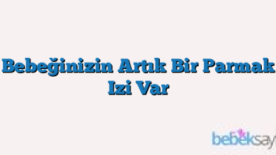 Bebeğinizin Artık Bir Parmak Izi Var
