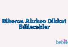 Biberon Alırken Dikkat Edilecekler