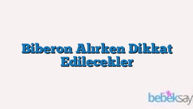 Biberon Alırken Dikkat Edilecekler