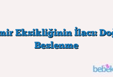 Demir Eksikliğinin İlacı: Doğru Beslenme