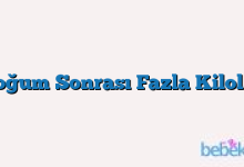 Doğum Sonrası Fazla Kilolar