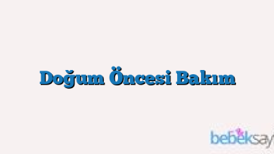 Doğum Öncesi Bakım