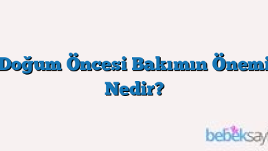 Doğum Öncesi Bakımın Önemi Nedir?
