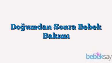 Doğumdan Sonra Bebek Bakımı