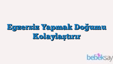 Egzersiz Yapmak Doğumu Kolaylaştırır