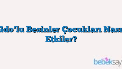 Gdo’lu Besinler Çocukları Nasıl Etkiler?