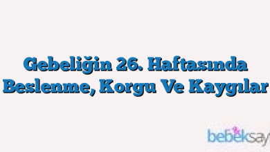 Gebeliğin 26. Haftasında Beslenme, Korgu Ve Kaygılar