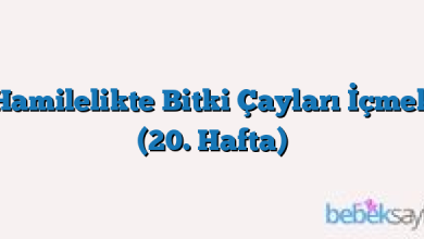Hamilelikte Bitki Çayları İçmek (20. Hafta)