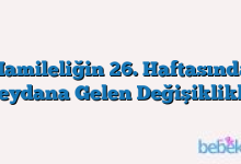 Hamileliğin 26. Haftasında Meydana Gelen Değişiklikler