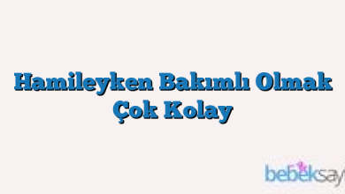 Hamileyken Bakımlı Olmak Çok Kolay