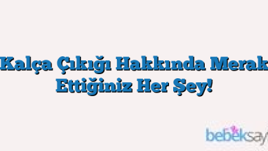 Kalça Çıkığı Hakkında Merak Ettiğiniz Her Şey!