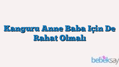 Kanguru Anne Baba Için De Rahat Olmalı