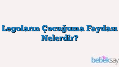 Legoların Çocuğuma Faydası Nelerdir?