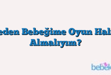 Neden Bebeğime Oyun Halısı Almalıyım?