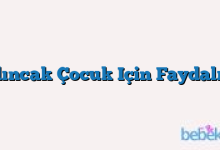 Salıncak Çocuk Için Faydalıdır