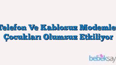 Telefon Ve Kablosuz Modemler Çocukları Olumsuz Etkiliyor
