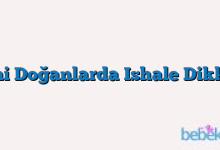 Yeni Doğanlarda Ishale Dikkat!