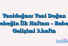 Yenidoğan: Yeni Doğan Bebeğin İlk Haftası – Bebek Gelişimi 3.hafta