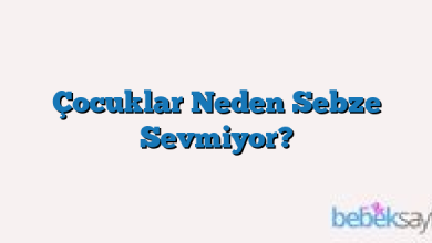 Çocuklar Neden Sebze Sevmiyor?