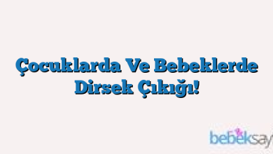 Çocuklarda Ve Bebeklerde Dirsek Çıkığı!