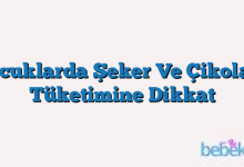 Çocuklarda Şeker Ve Çikolata Tüketimine Dikkat