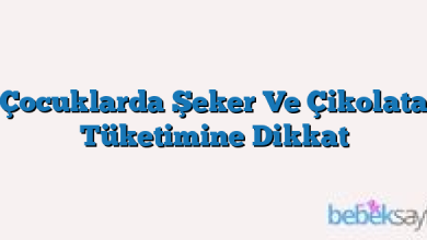 Çocuklarda Şeker Ve Çikolata Tüketimine Dikkat