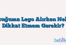 Çocuğuma Lego Alırken Nelere Dikkat Etmem Gerekir?