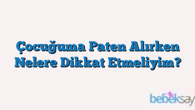 Çocuğuma Paten Alırken Nelere Dikkat Etmeliyim?