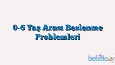 0-6 Yaş Arası Beslenme Problemleri