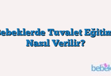 Bebeklerde Tuvalet Eğitimi Nasıl Verilir?