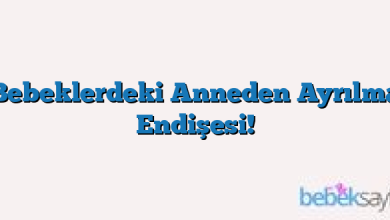 Bebeklerdeki Anneden Ayrılma Endişesi!