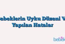 Bebeklerin Uyku Düzeni Ve Yapılan Hatalar