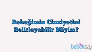 Bebeğimin Cinsiyetini Belirleyebilir Miyim?