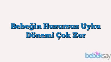 Bebeğin Huzursuz Uyku Dönemi Çok Zor