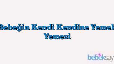 Bebeğin Kendi Kendine Yemek Yemesi