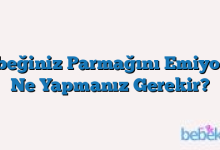 Bebeğiniz Parmağını Emiyorsa Ne Yapmanız Gerekir?
