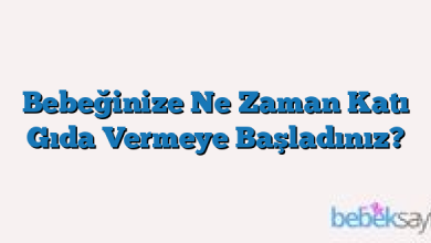 Bebeğinize Ne Zaman Katı Gıda Vermeye Başladınız?