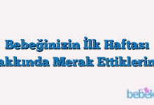 Bebeğinizin İlk Haftası Hakkında Merak Ettikleriniz