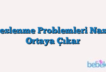 Beslenme Problemleri Nasıl Ortaya Çıkar