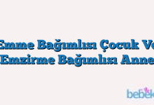 Emme Bağımlısı Çocuk Ve Emzirme Bağımlısı Anne