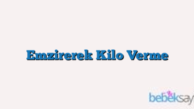 Emzirerek Kilo Verme