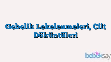 Gebelik Lekelenmeleri, Cilt Döküntüleri
