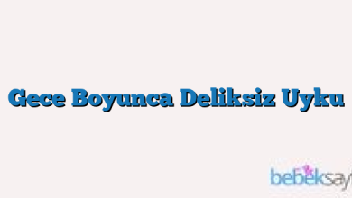 Gece Boyunca Deliksiz Uyku
