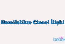 Hamilelikte Cinsel İlişki