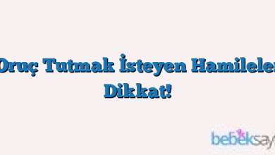 Oruç Tutmak İsteyen Hamileler Dikkat!