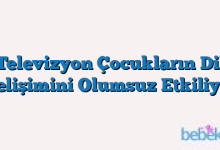Televizyon Çocukların Dil Gelişimini Olumsuz Etkiliyor