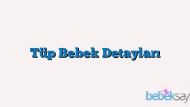 Tüp Bebek Detayları
