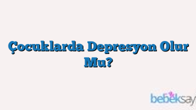 Çocuklarda Depresyon Olur Mu?